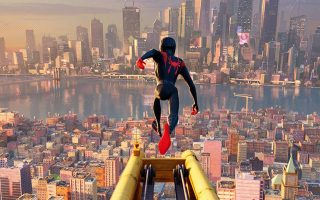 Spider-Man Into the Spider-Verse 2018 Wallpaper HD With Resolution 1920X1080 pixel. You can make this wallpaper for your Mac or Windows Desktop Background, iPhone, Android or Tablet and another Smartphone device for free