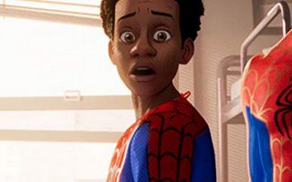 Spider-Man Into the Spider-Verse Wallpaper iPhone With Resolution 1080X1920 pixel. You can make this wallpaper for your Mac or Windows Desktop Background, iPhone, Android or Tablet and another Smartphone device for free