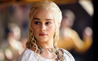 Game of Thrones Cast Emilia Clarke as Daenerys Targaryen Wallpaper With high-resolution 1920X1080 pixel. You can use this poster wallpaper for your Desktop Computers, Mac Screensavers, Windows Backgrounds, iPhone Wallpapers, Tablet or Android Lock screen and another Mobile device