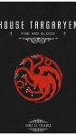 House Targaryen Game of Thrones Movie Poster