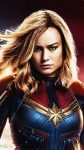 Mobile Wallpaper Captain Marvel