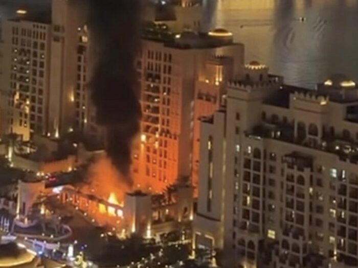 dubai hotel attacked iranian missile strikes damage dubais iconic hotels 1