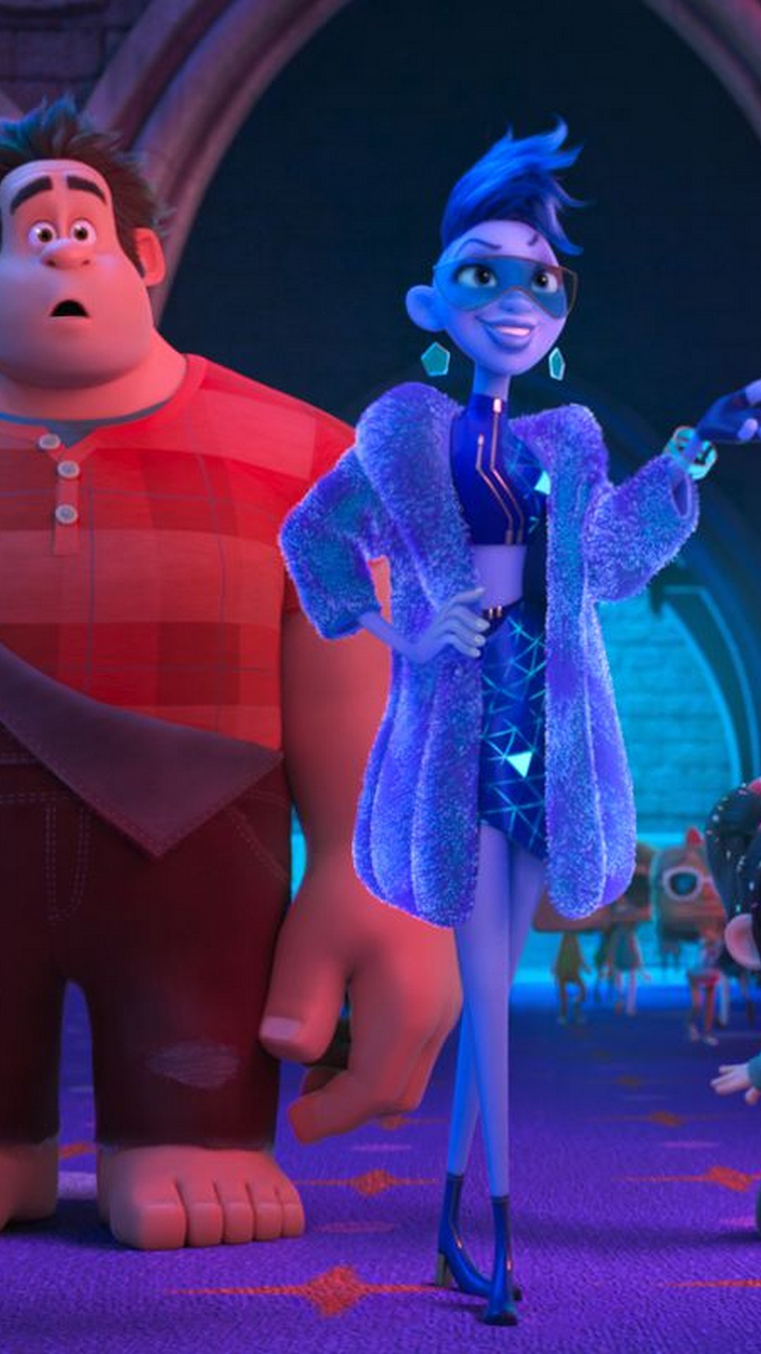 Wreck-It Ralph 2 2018 Poster with resolution 1080x1920 pixel. You can make this wallpaper for your Mac or Windows Desktop Background, iPhone, Android or Tablet and another Smartphone device