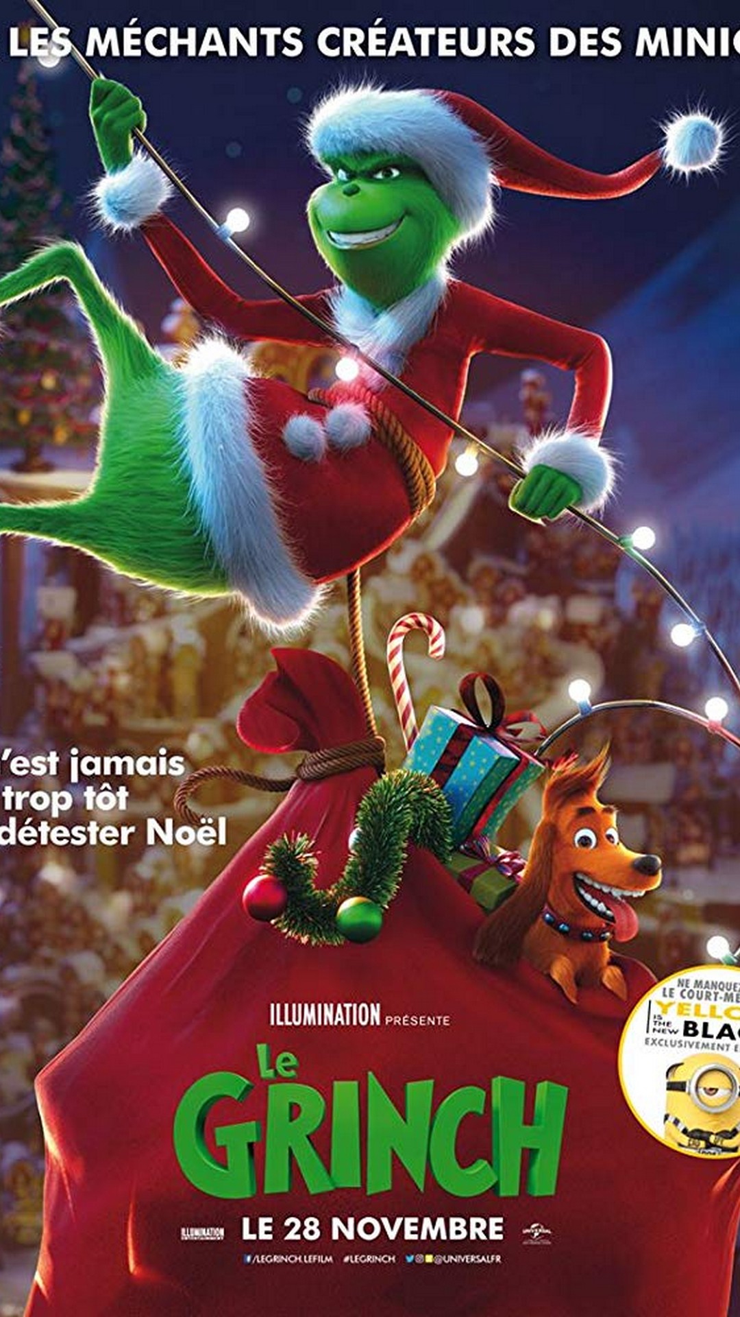 The Grinch 2018 Poster HD with resolution 1080x1920 pixel. You can make this poster wallpaper for your Mac or Windows Desktop Background, iPhone, Android or Tablet and another Smartphone device for free The Grinch 2018 Poster HD with resolution 1080x1920 pixel. You can make this wallpaper for your Mac or Windows Desktop Background, iPhone, Android or Tablet and another Smartphone device