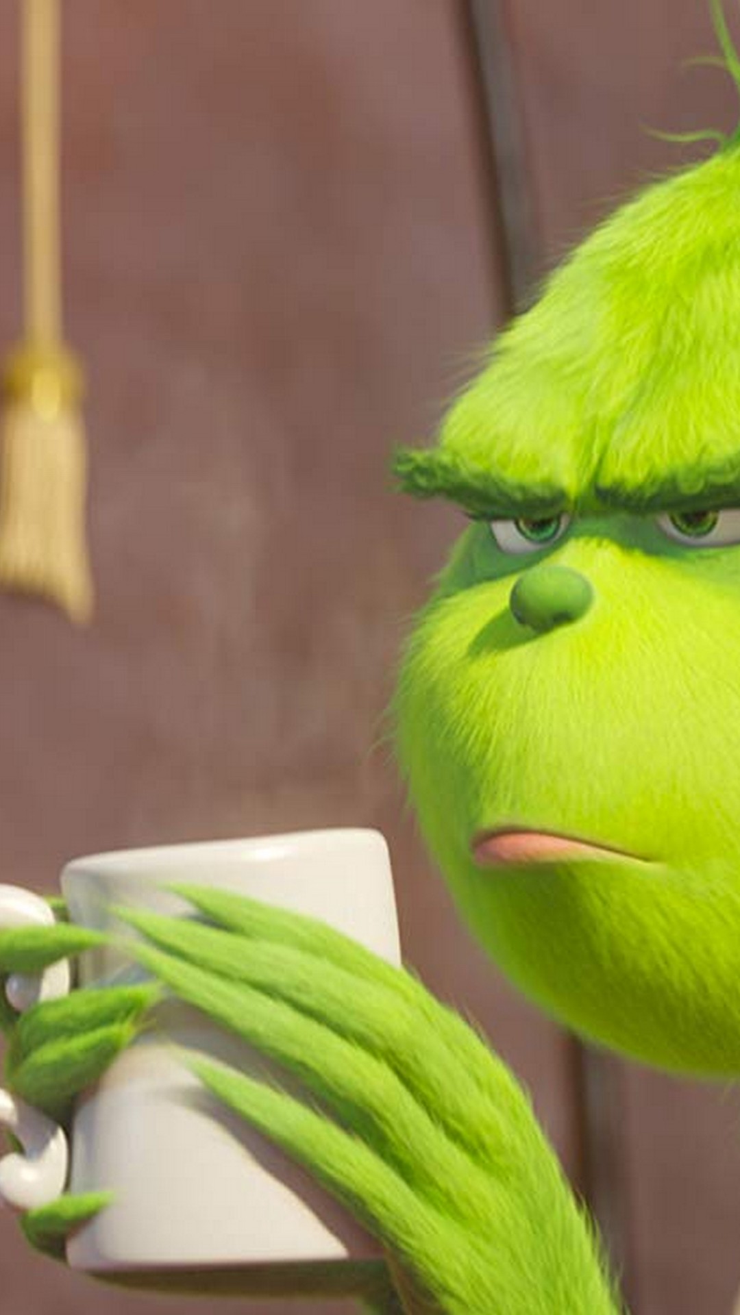 The Grinch Movie Poster with resolution 1080x1920 pixel. You can make this wallpaper for your Mac or Windows Desktop Background, iPhone, Android or Tablet and another Smartphone device