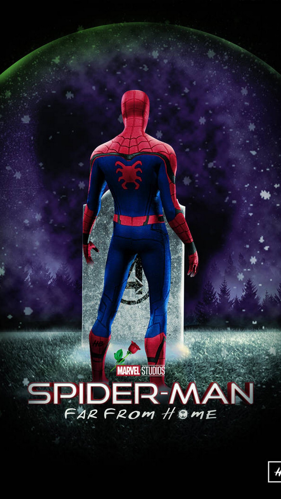 Spider-Man 2019 Far From Home iPhone Wallpaper with high-resolution 1080x1920 pixel. You can use this poster wallpaper for your Desktop Computers, Mac Screensavers, Windows Backgrounds, iPhone Wallpapers, Tablet or Android Lock screen and another Mobile device