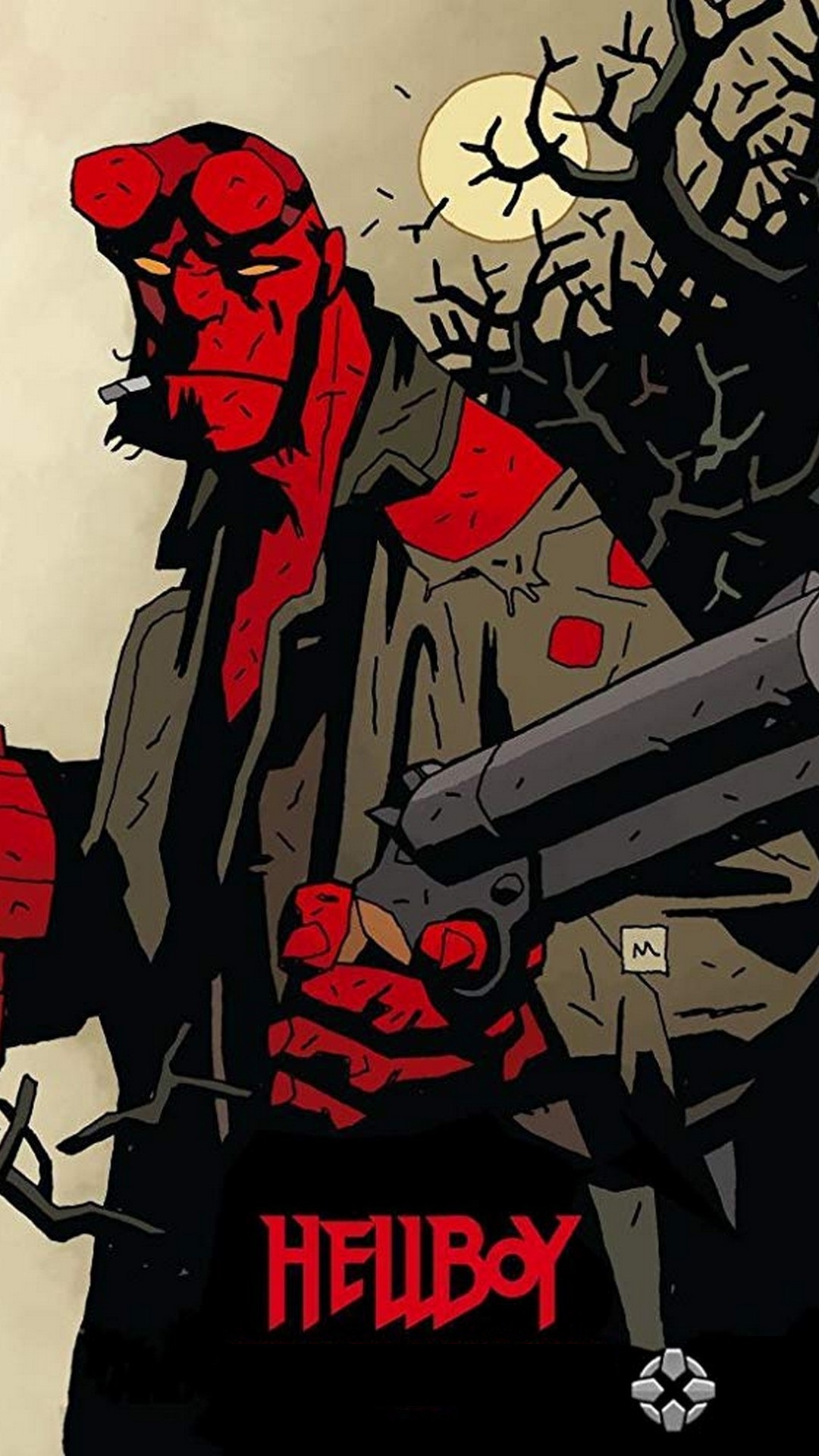 Hellboy iPhone 6 Wallpaper with high-resolution 1080x1920 pixel. You can use this poster wallpaper for your Desktop Computers, Mac Screensavers, Windows Backgrounds, iPhone Wallpapers, Tablet or Android Lock screen and another Mobile device