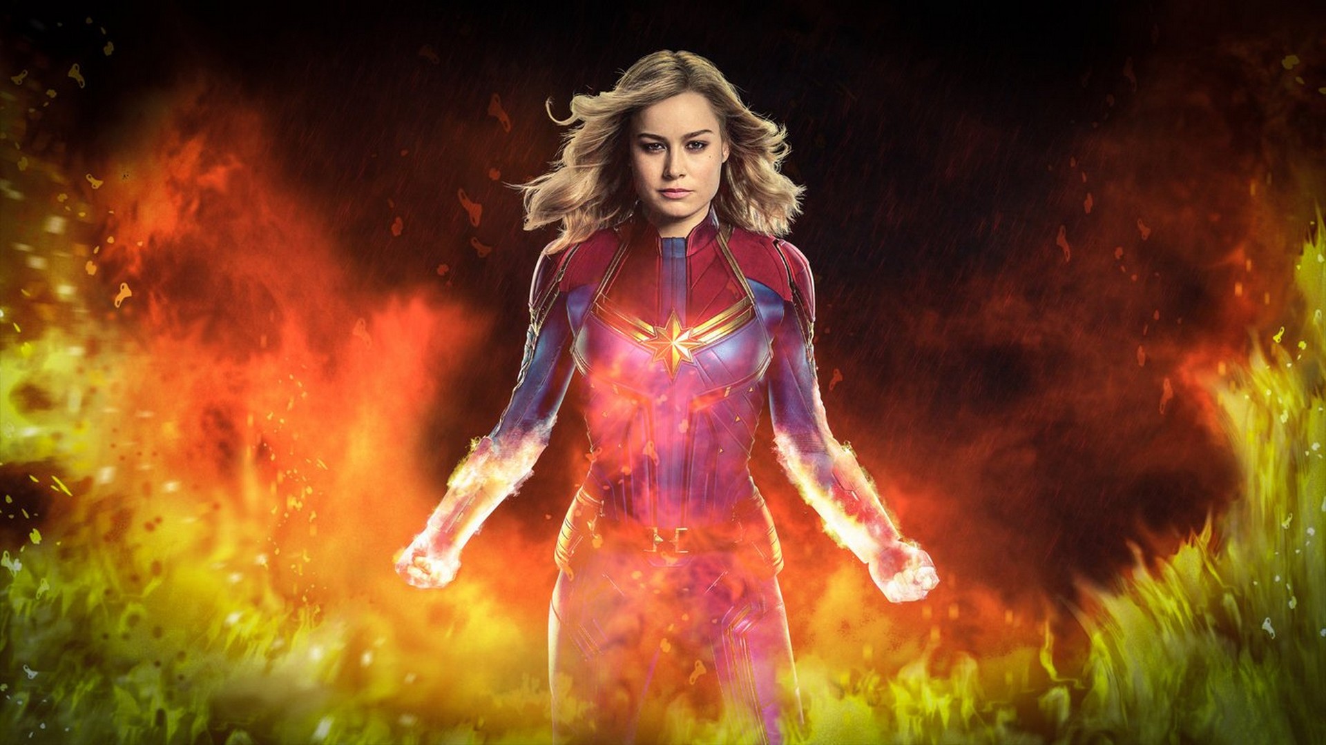 Captain Marvel 2019 Wallpaper HD with high-resolution 1920x1080 pixel. You can use this poster wallpaper for your Desktop Computers, Mac Screensavers, Windows Backgrounds, iPhone Wallpapers, Tablet or Android Lock screen and another Mobile device