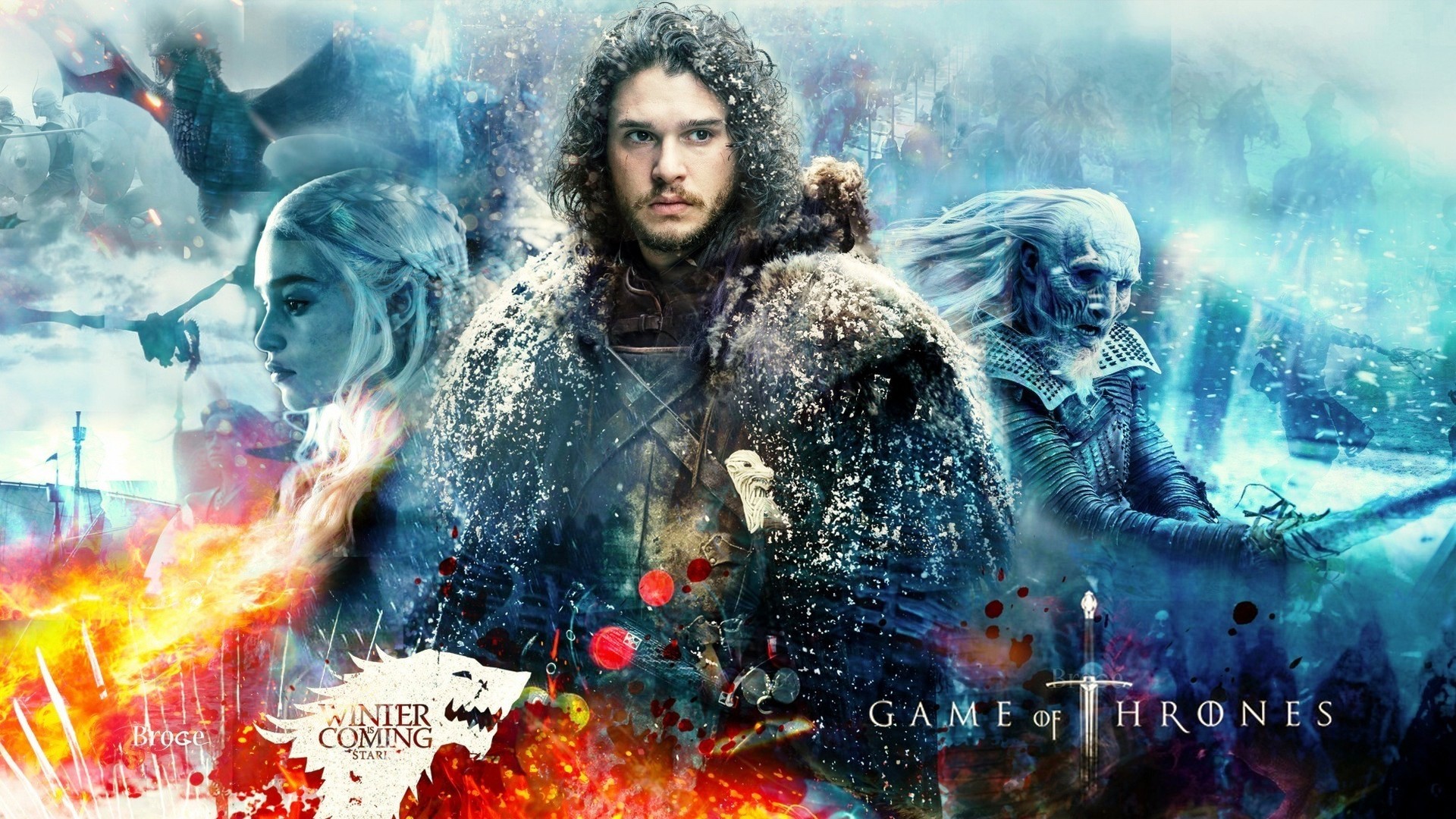 Movie Wallpaper Game of Thrones with high-resolution 1920x1080 pixel. You can use this poster wallpaper for your Desktop Computers, Mac Screensavers, Windows Backgrounds, iPhone Wallpapers, Tablet or Android Lock screen and another Mobile device