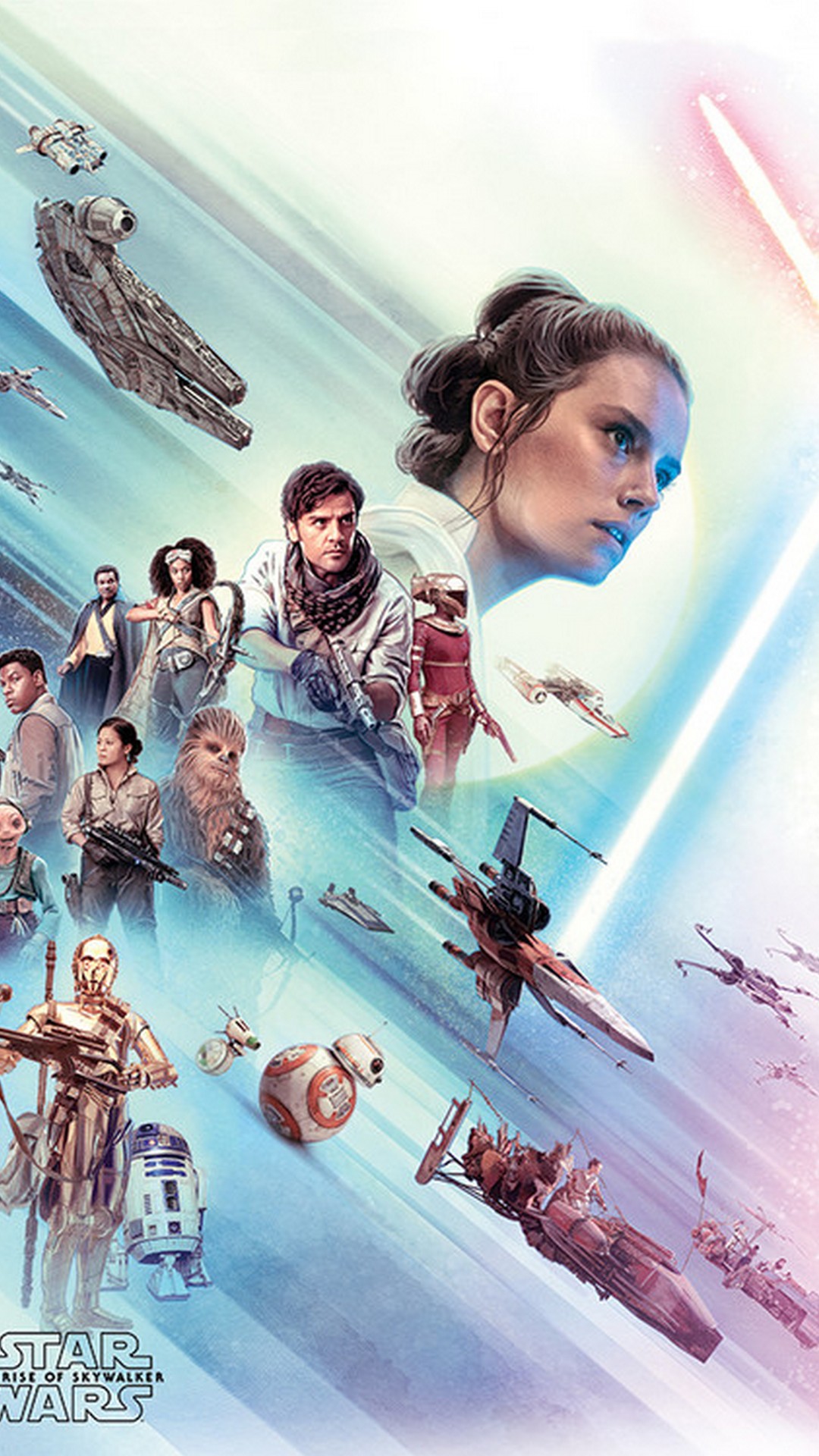 Star Wars The Rise of Skywalker Movie Poster with high-resolution 1080x1920 pixel. You can use this poster wallpaper for your Desktop Computers, Mac Screensavers, Windows Backgrounds, iPhone Wallpapers, Tablet or Android Lock screen and another Mobile device Star Wars The Rise of Skywalker Movie Poster with high-resolution 1080x1920 pixel. You can use this poster wallpaper for your Desktop Computers, Mac Screensavers, Windows Backgrounds, iPhone Wallpapers, Tablet or Android Lock screen and another Mobile device