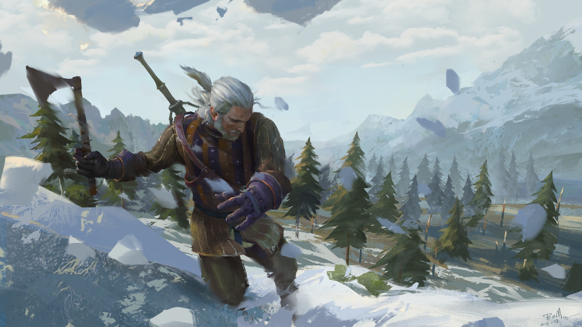 The Witcher Movie Wallpaper with high-resolution 1920x1080 pixel. You can use this poster wallpaper for your Desktop Computers, Mac Screensavers, Windows Backgrounds, iPhone Wallpapers, Tablet or Android Lock screen and another Mobile device