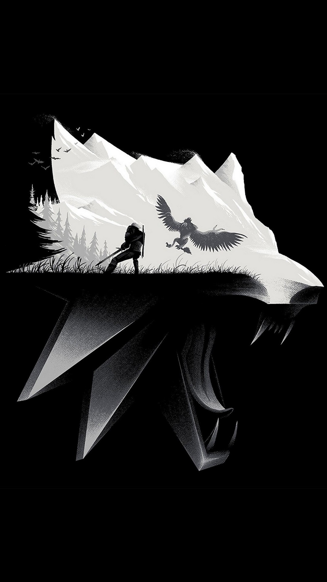 The Witcher Poster Movie with high-resolution 1080x1920 pixel. You can use this poster wallpaper for your Desktop Computers, Mac Screensavers, Windows Backgrounds, iPhone Wallpapers, Tablet or Android Lock screen and another Mobile device