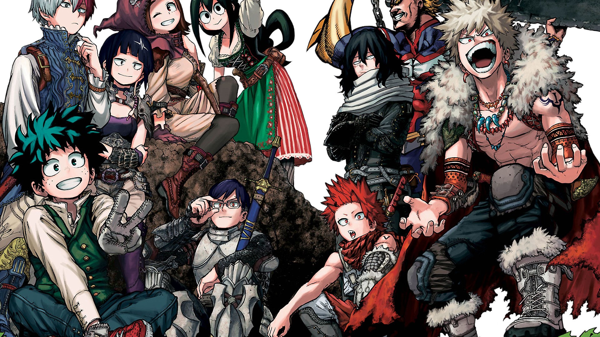 My Hero Academia Poster HD Wallpaper with high-resolution 1920x1080 pixel. You can use this poster wallpaper for your Desktop Computers, Mac Screensavers, Windows Backgrounds, iPhone Wallpapers, Tablet or Android Lock screen and another Mobile device