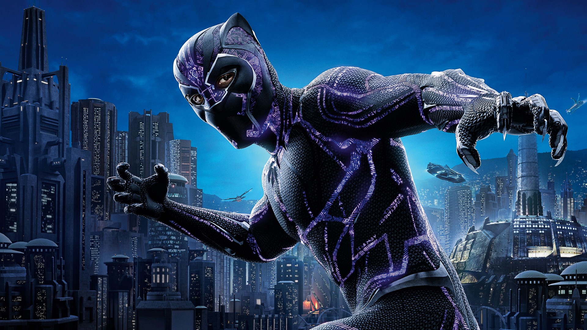 Black Panther Superhero Movies Wallpaper HD with high-resolution 1920x1080 pixel. You can use this poster wallpaper for your Desktop Computers, Mac Screensavers, Windows Backgrounds, iPhone Wallpapers, Tablet or Android Lock screen and another Mobile device